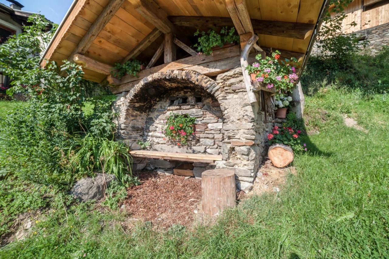 Innergasserhof Ferienwohnung Enzian San Martino In Passiria  Luaran gambar